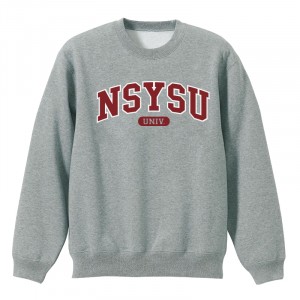 NSYSU經典款美式大學T_灰